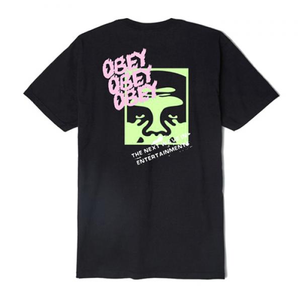 (166911686)THE NEXT WAVE TEE-BLK(primium)